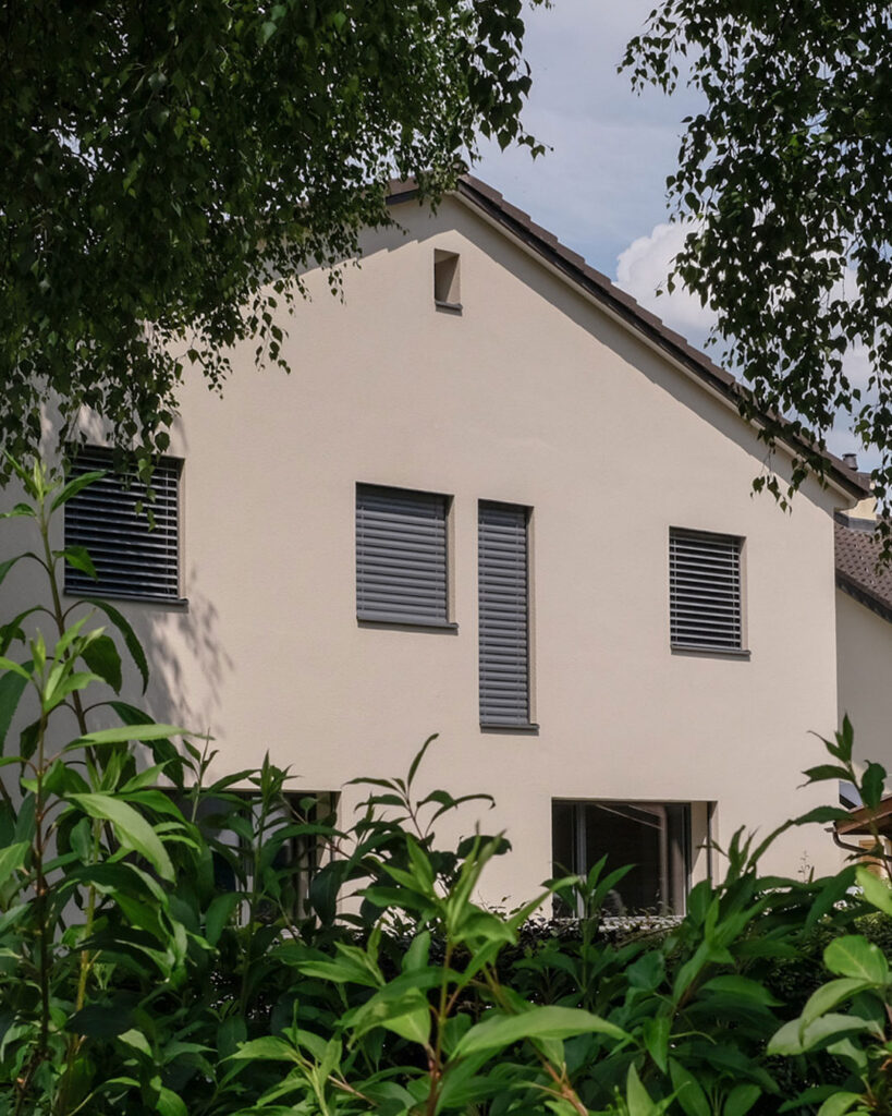 Referenzobjekt von einem Umbau eines Einfamilienhauses in Brunnen